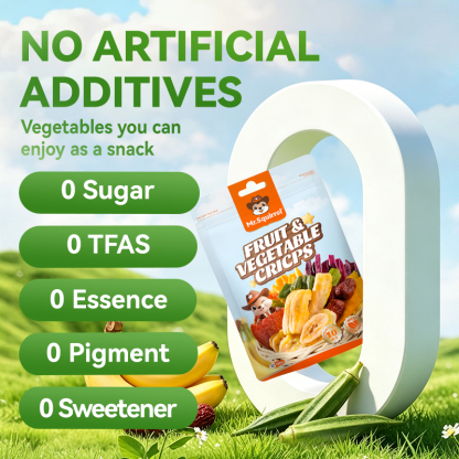 Mr. Squirrel® 10-in-1 Mixed Fruit & Vegetable Chips