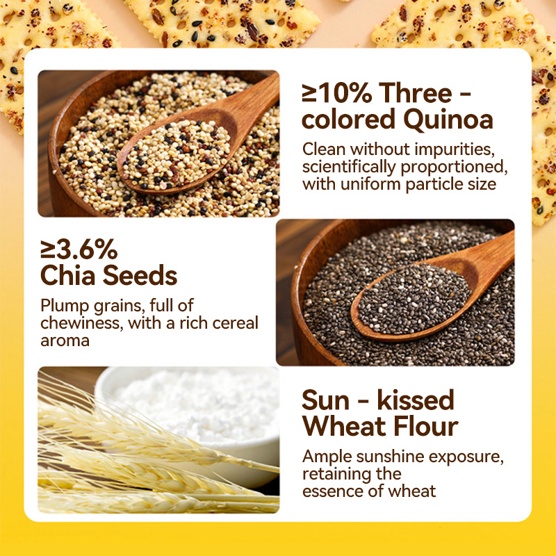 Mr. Squirrel® Chia & Quinoa Crackers