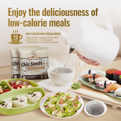 Mr. Squirrel® ChiaSeed Shirataki Rice