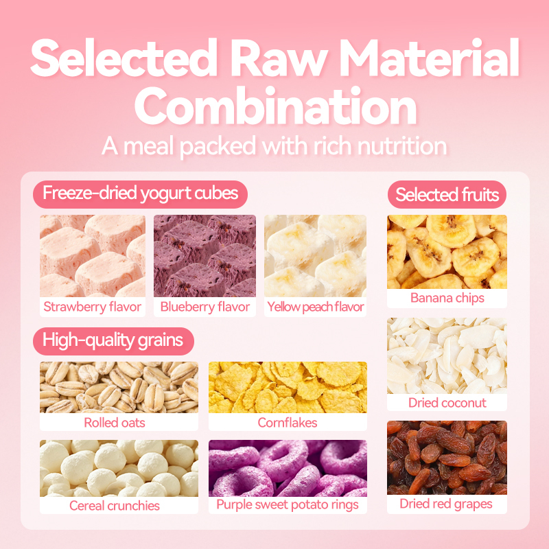 Mr. Squirrel® Triple-Flavor Yogurt Oatmeal