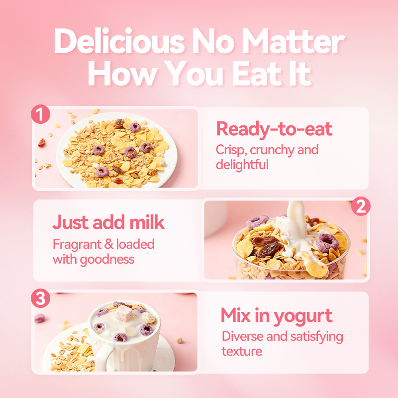 Mr. Squirrel® Triple-Flavor Yogurt Oatmeal