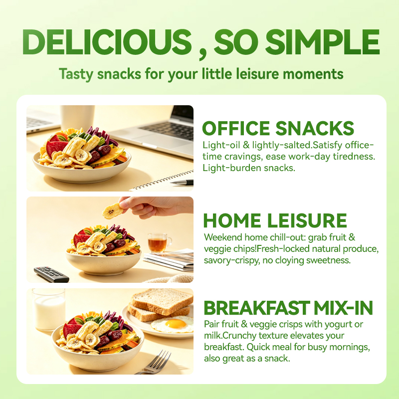 Mr. Squirrel® 10-in-1 Mixed Fruit & Vegetable Chips