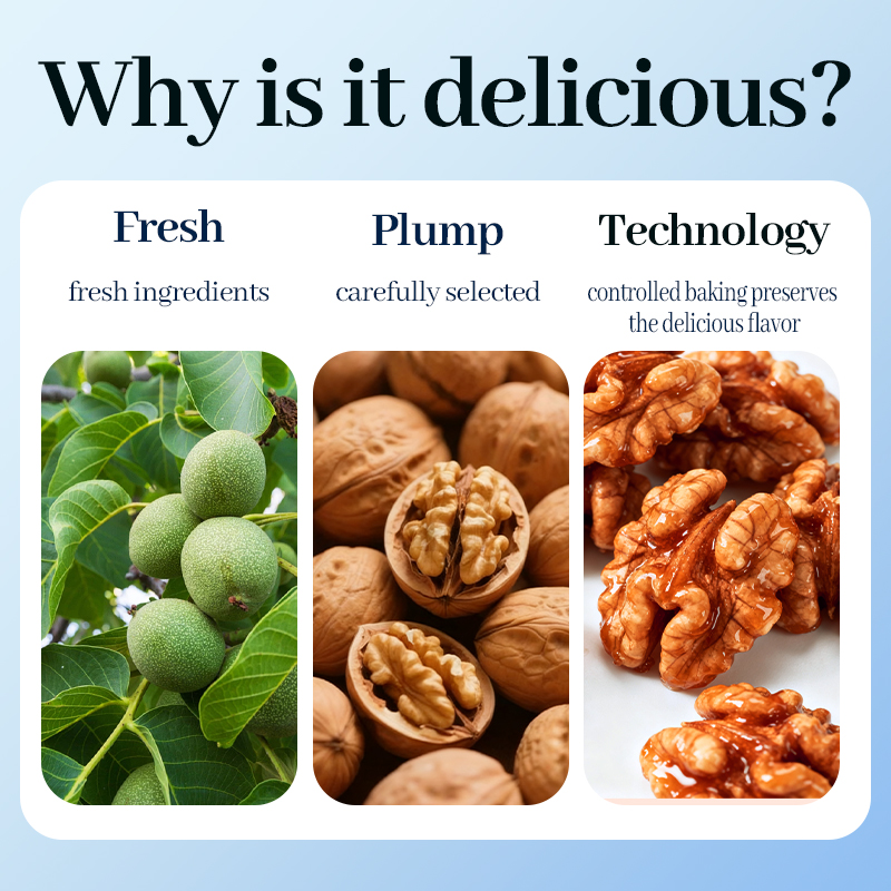 Mr. Squirrel® Amber Honey Walnuts