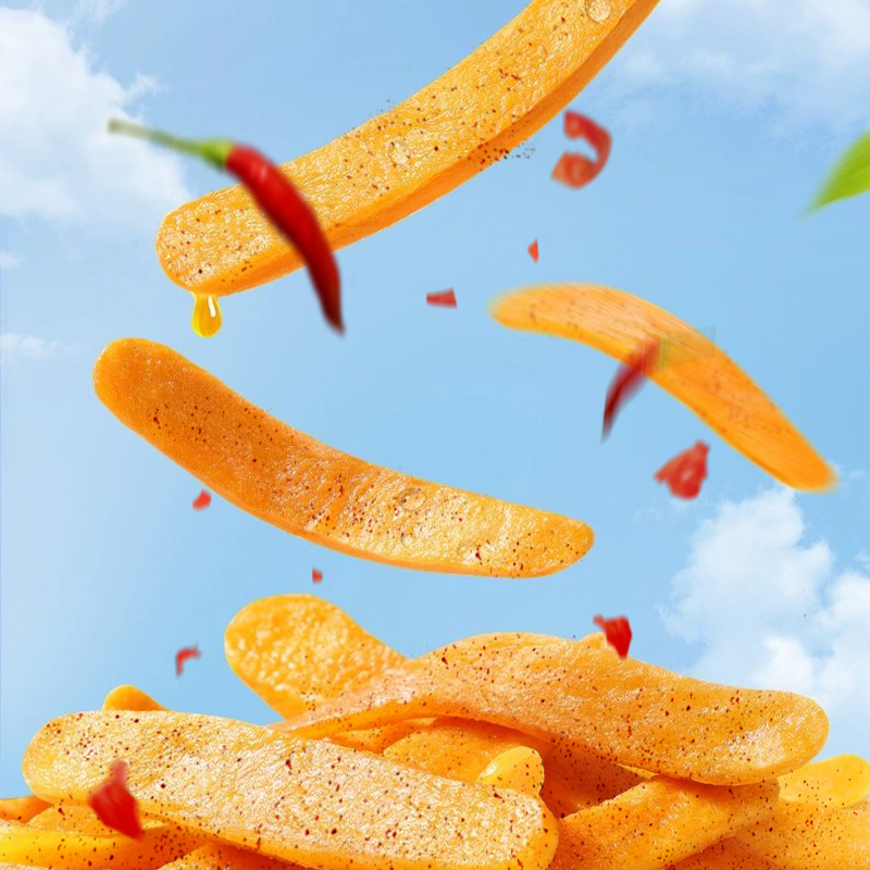 Mr. Squirrel® Spicy Dried Mango Chips
