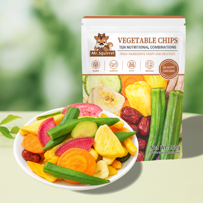 Mr. Squirrel® 10-in-1 Mixed Fruit & Vegetable Chips
