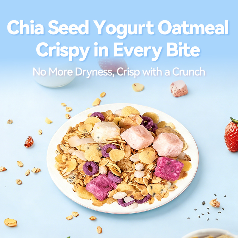 Mr. Squirrel® Triple-Flavor Yogurt Oatmeal