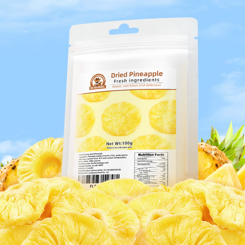 Mr. Squirrel® Dried Pineapple