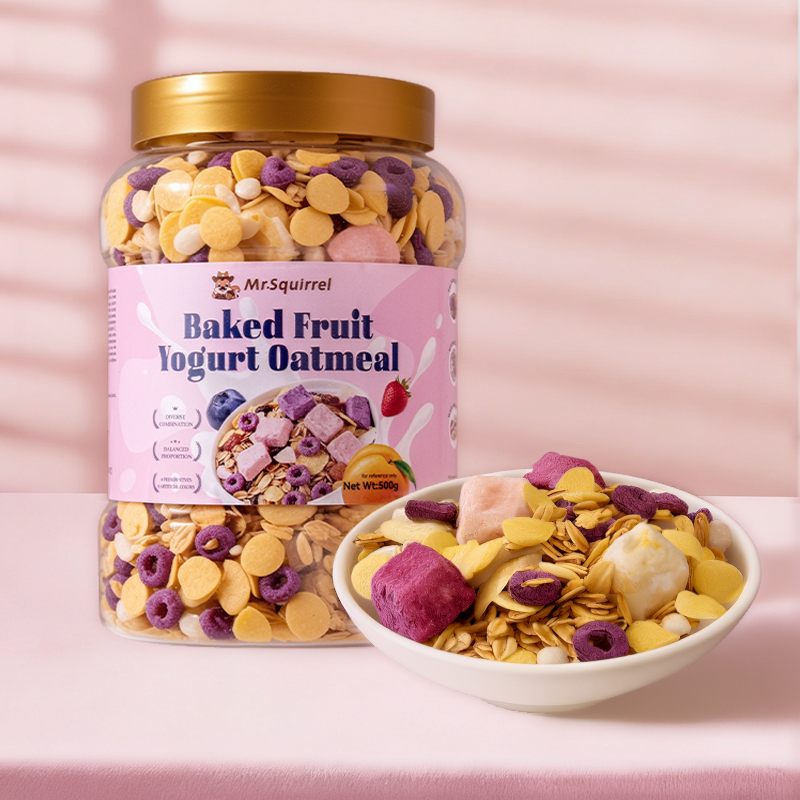 Mr. Squirrel® Triple-Flavor Yogurt Oatmeal