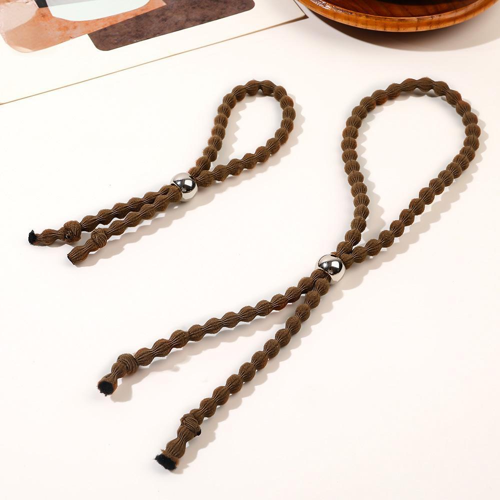 Adjustable Headband Hair Rope African Bubble Ponytail Hair Band Natural Curly Hair Band Wholesale