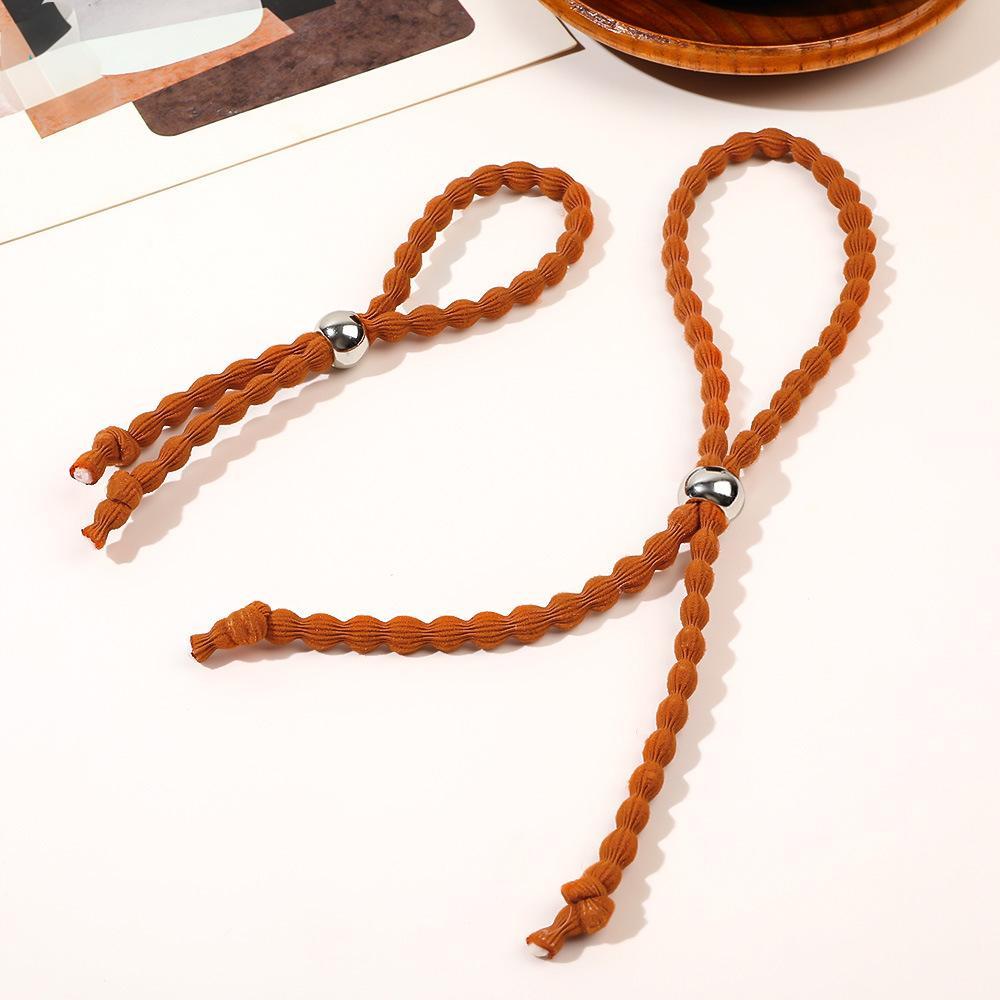 Adjustable Headband Hair Rope African Bubble Ponytail Hair Band Natural Curly Hair Band Wholesale