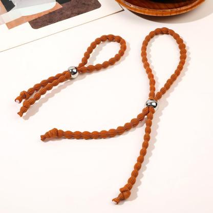 Adjustable Headband Hair Rope African Bubble Ponytail Hair Band Natural Curly Hair Band Wholesale