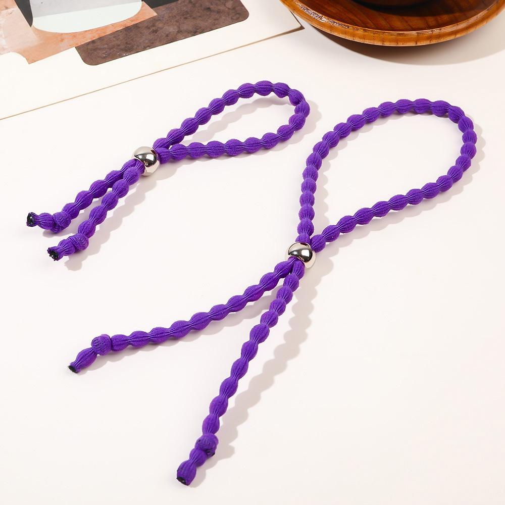 Adjustable Headband Hair Rope African Bubble Ponytail Hair Band Natural Curly Hair Band Wholesale
