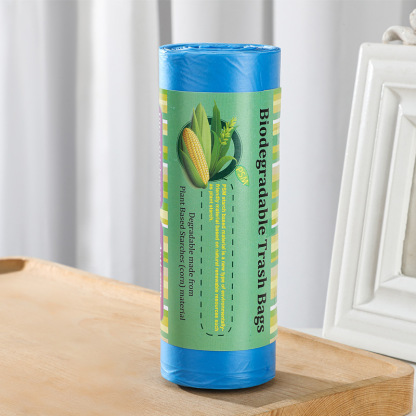 Biodegradable garbage bags environmental protection thickened and enlarged starch-based kitchen degradable garbage bags wholesale