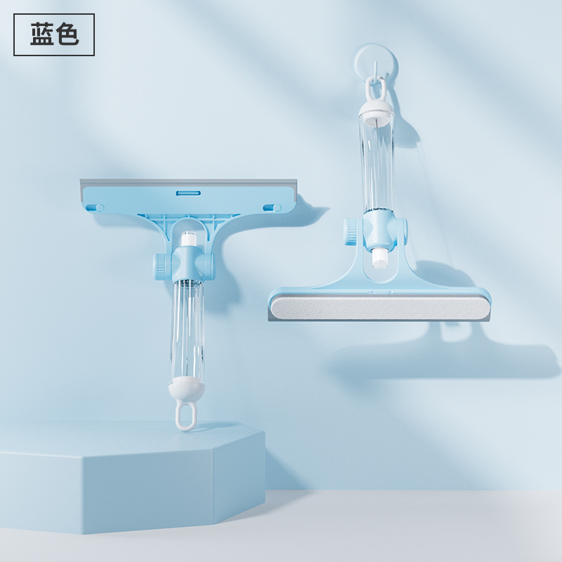 New Version Multi-Functional Household Double-Sided Glass Wiper - Integrated Scraping & Wiping