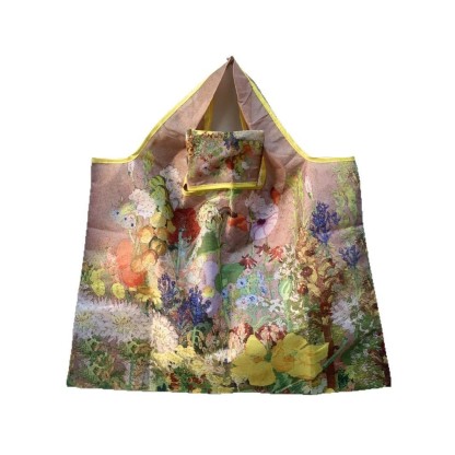 Oxford cloth folding environmental protection shopping bag 210D large portable handheld storage bag large capacity supermarket grocery bag