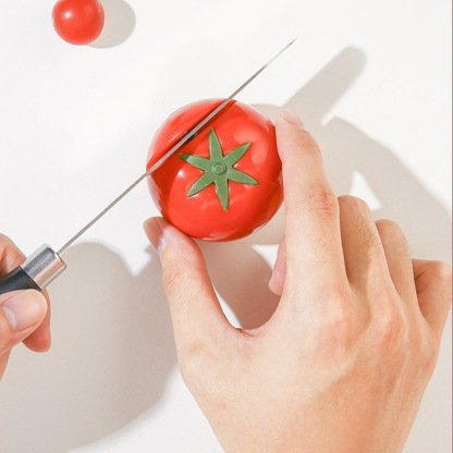 Creative New Tomato-shaped Kitchen Knife Sharpener - Multi-purpose Whetstone for Fast Sharpening at Home