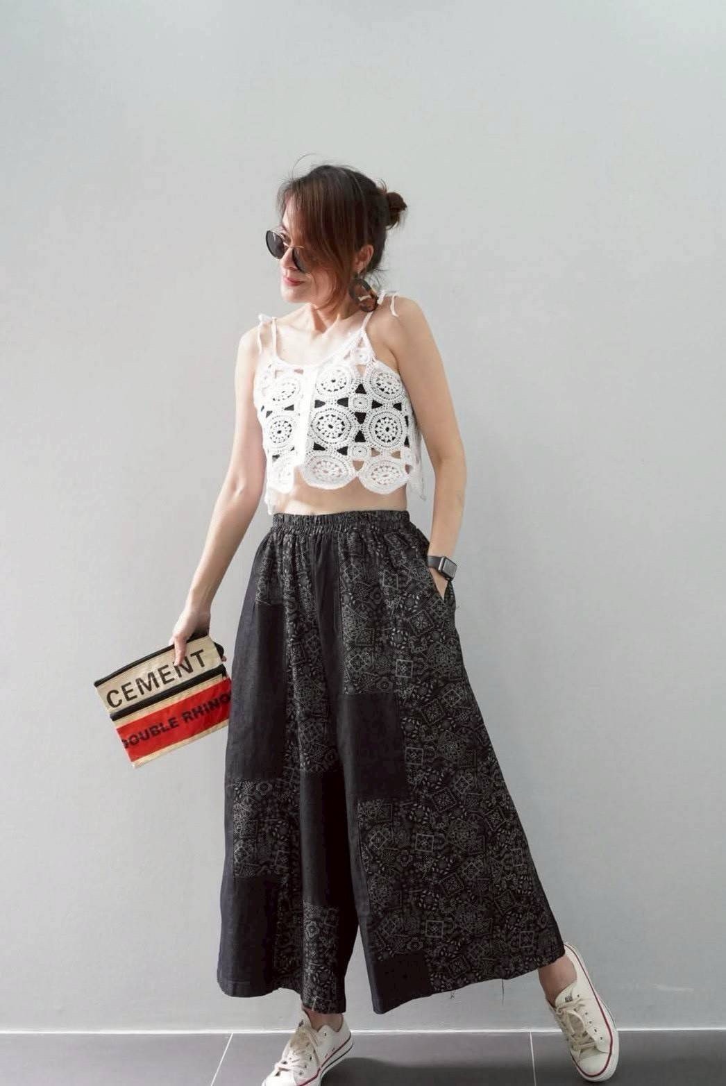 A60 Bohemian Culottes 