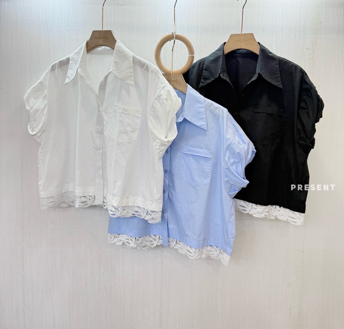 A35 ✨ Beautiful Collared Shirt – Elegant Design ✨