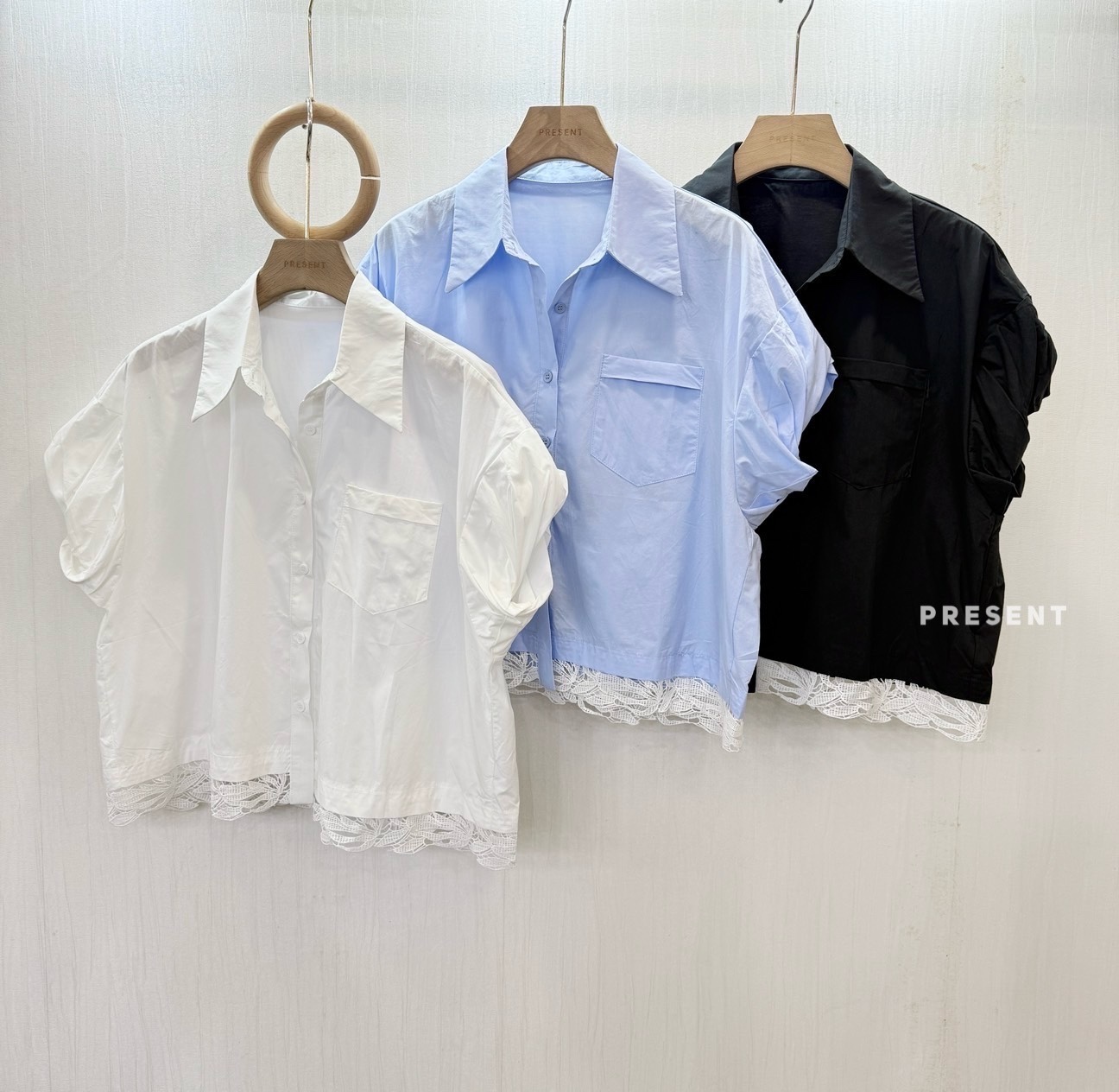 A35 ✨ Beautiful Collared Shirt – Elegant Design ✨