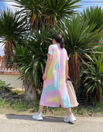 A38 Paddle Pop Maxi Dress – Sweet & Comfy Vibes