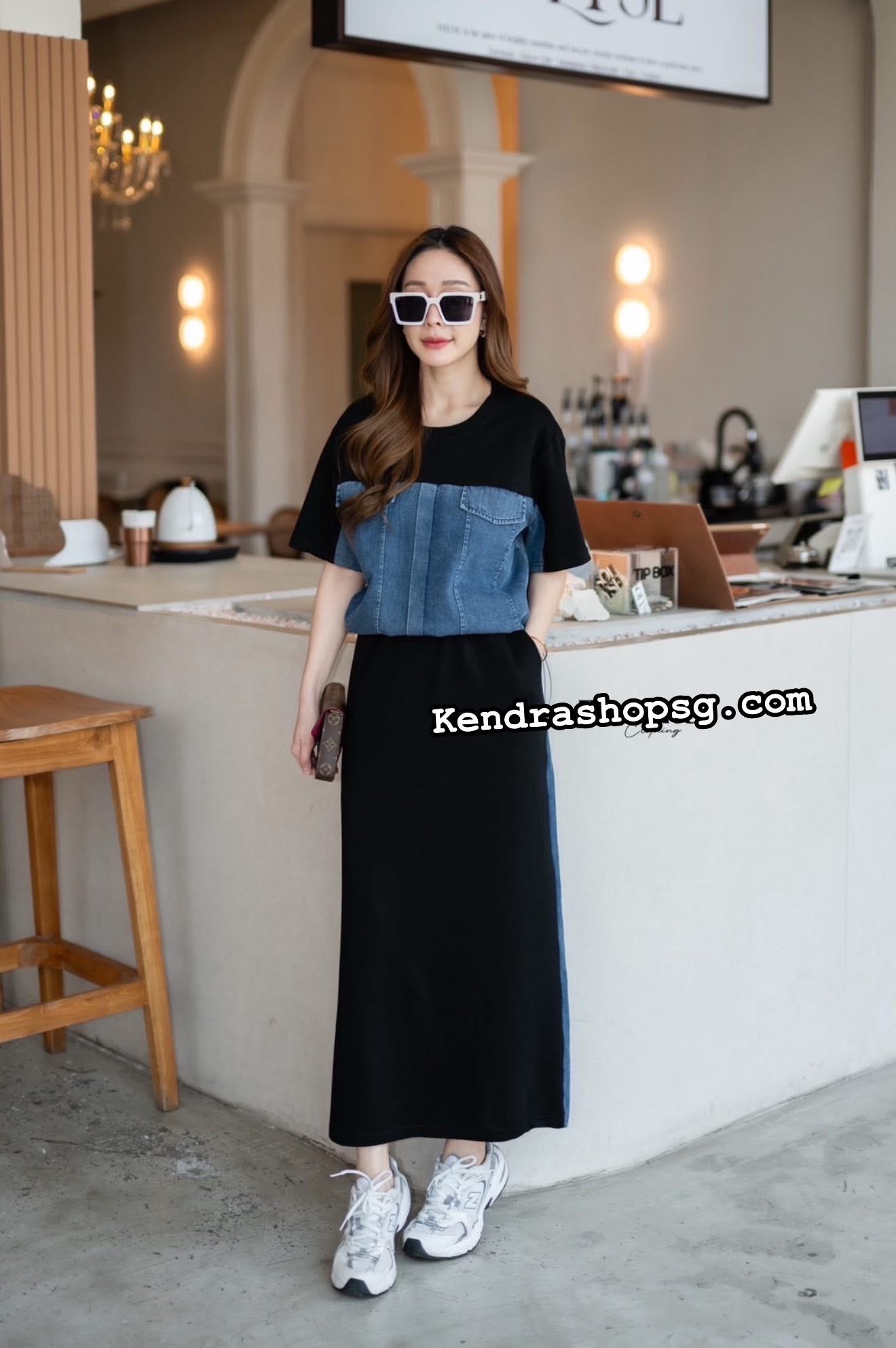 A27 Top+ Skirt Set ❣️