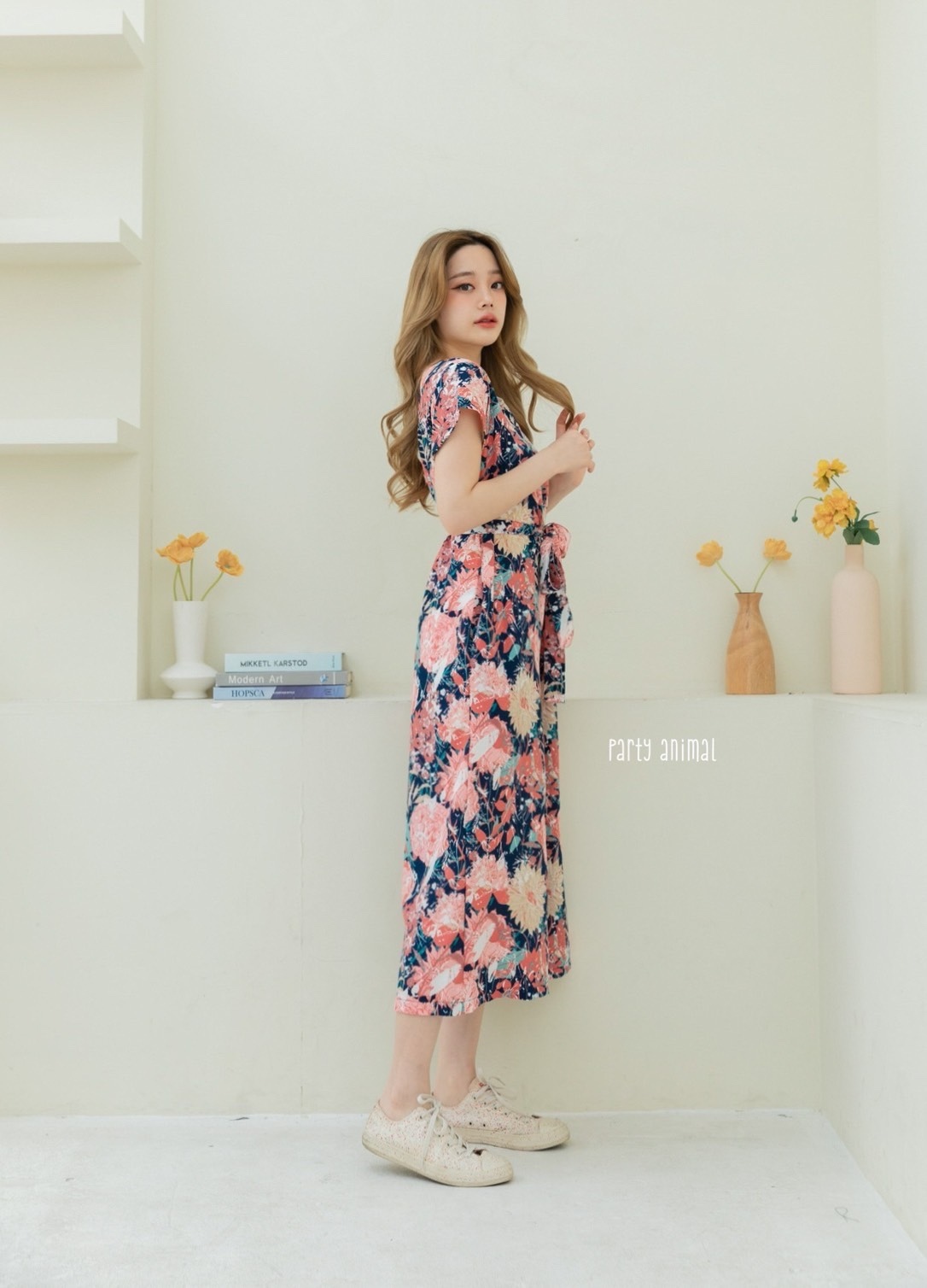 A52 Comfy & Cute  flowery Jumpsuit PA