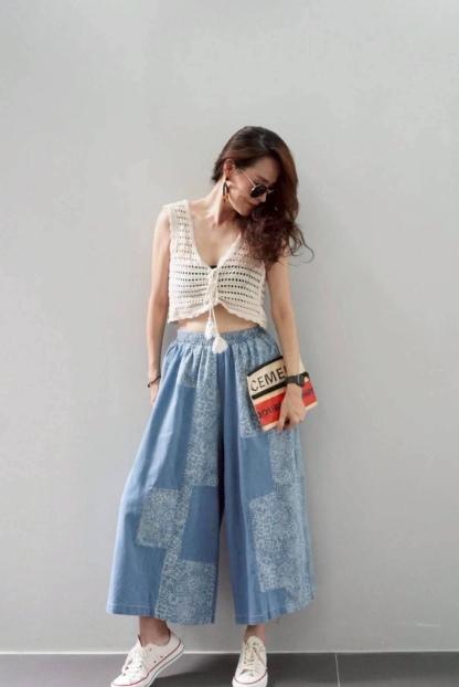 A60 Bohemian Culottes 