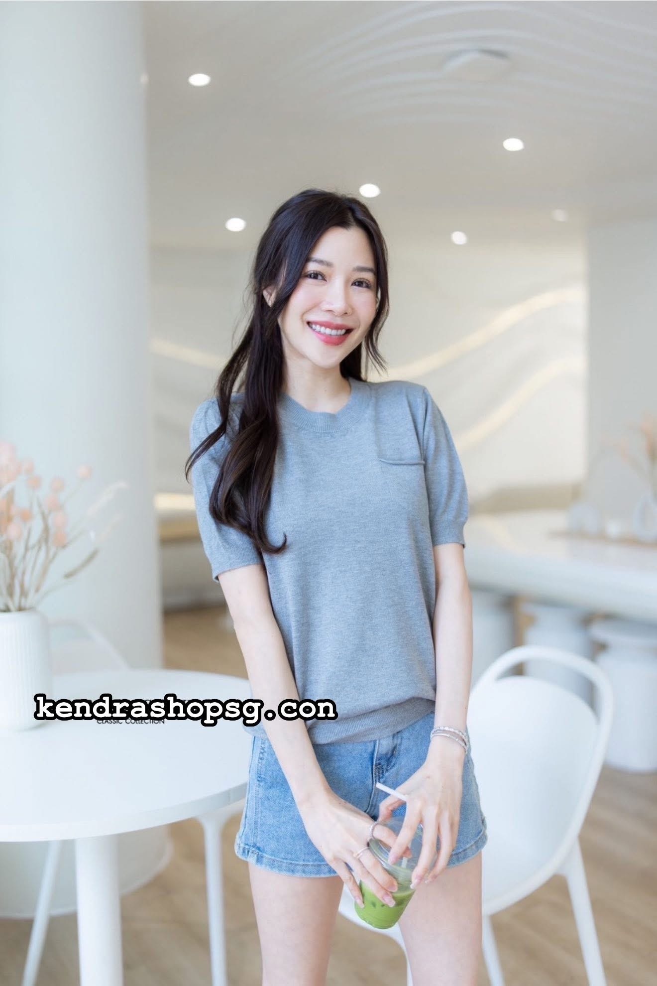 A104  🍂🧡 Soft Wool Pocket Knit – Korean Style 🧡🍂