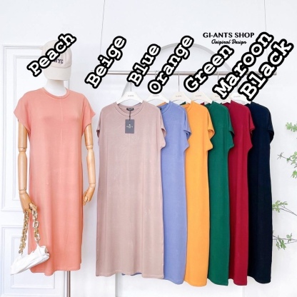 A90 Rayon basic Dress 