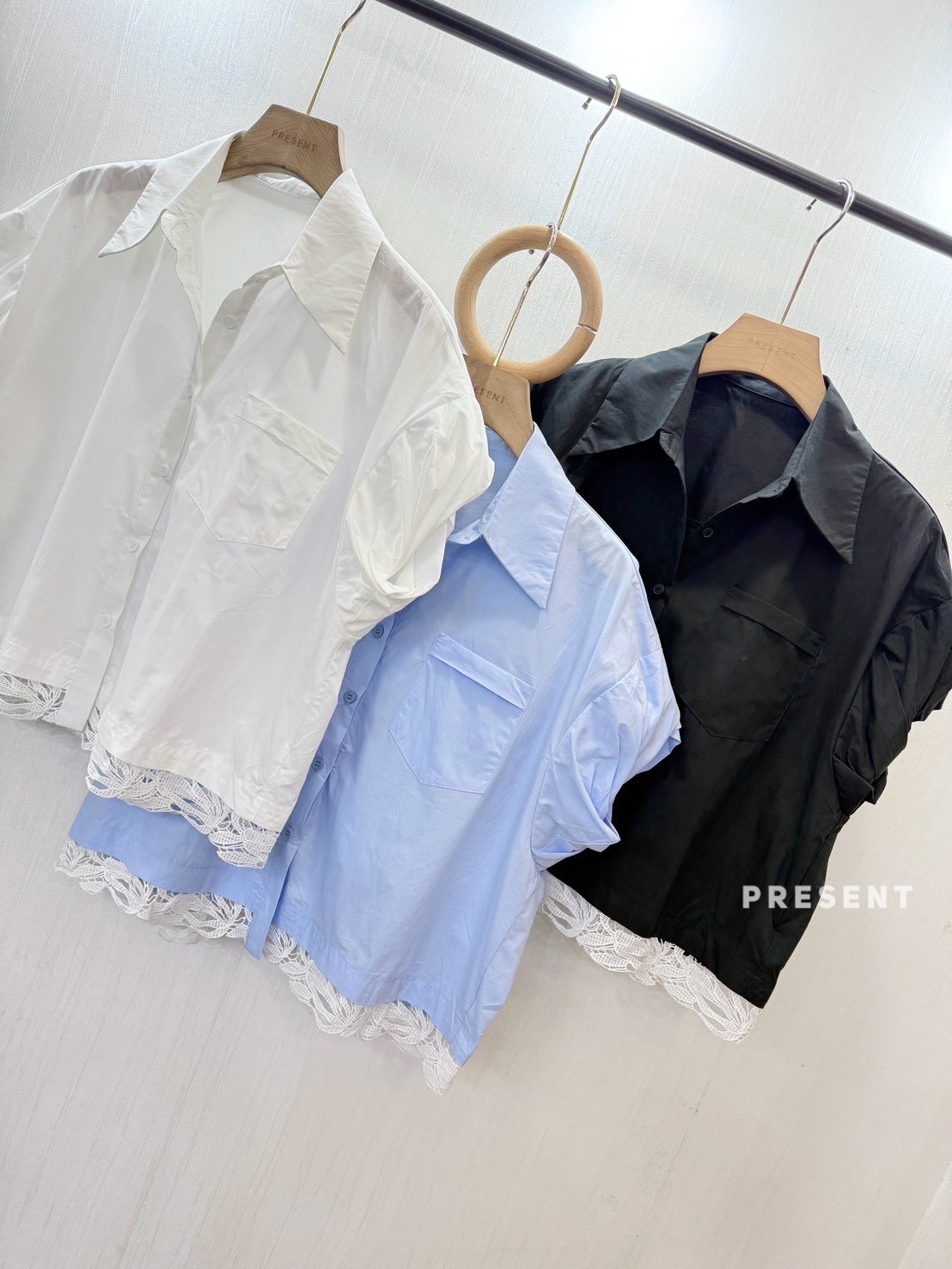 A35 ✨ Beautiful Collared Shirt – Elegant Design ✨