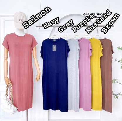 A90 Rayon basic Dress 
