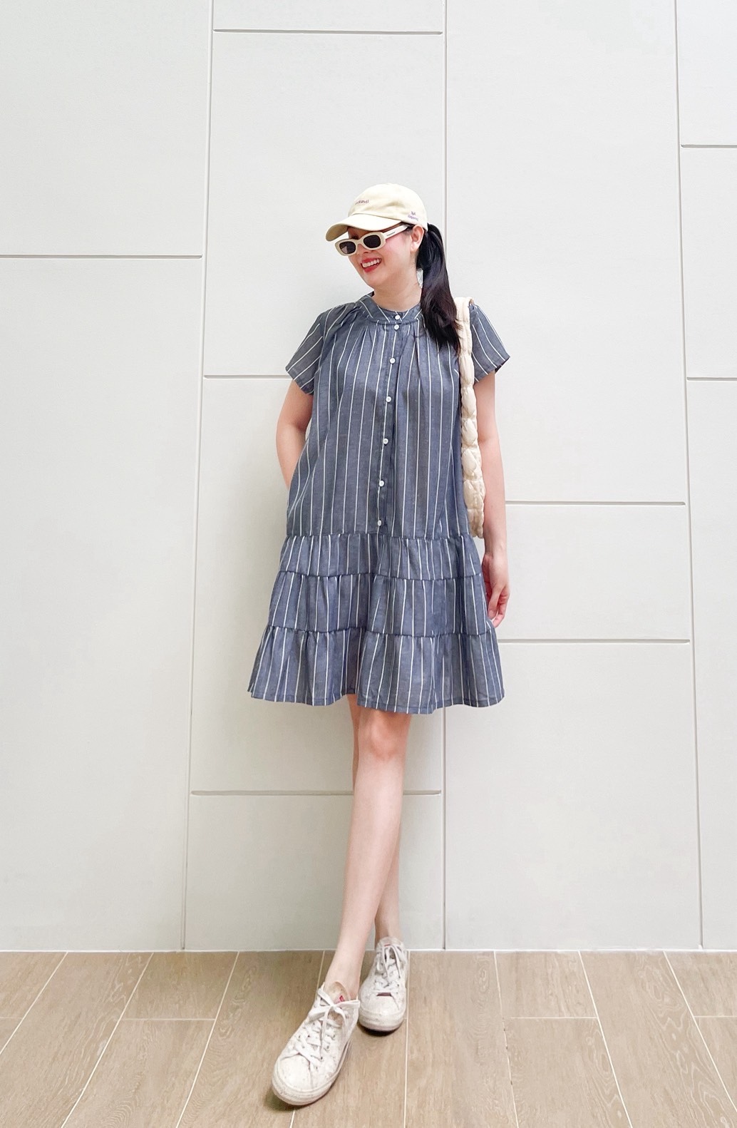 A50 Soft Simplicity • Chinese Collar Dress PA