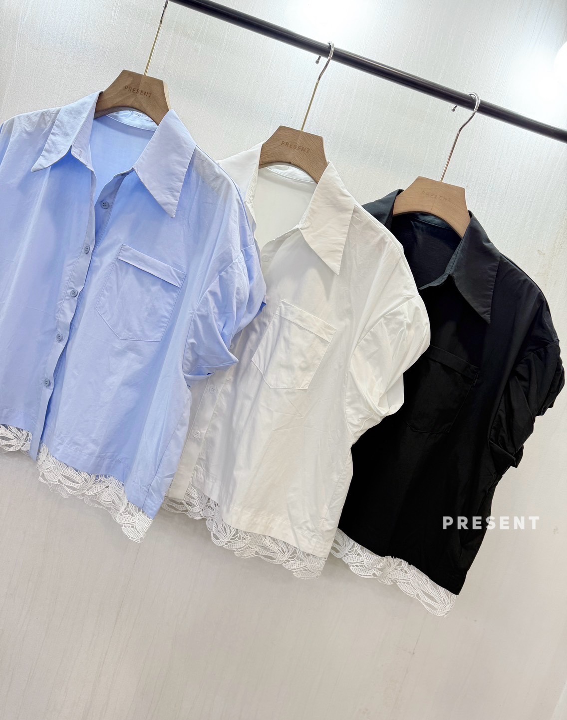 A35 ✨ Beautiful Collared Shirt – Elegant Design ✨