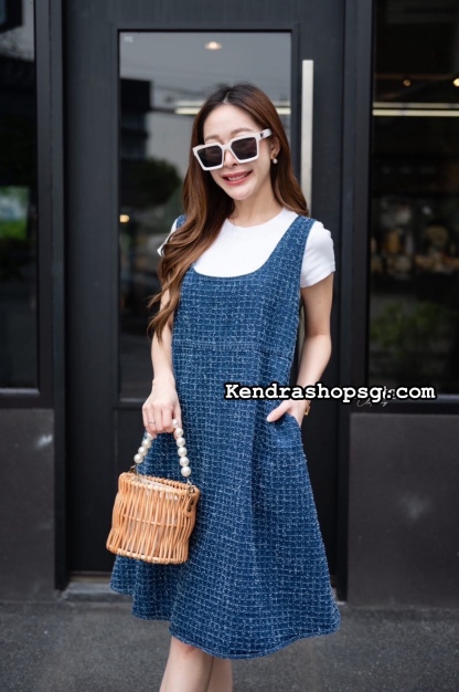 A28 Mini Denim Dress