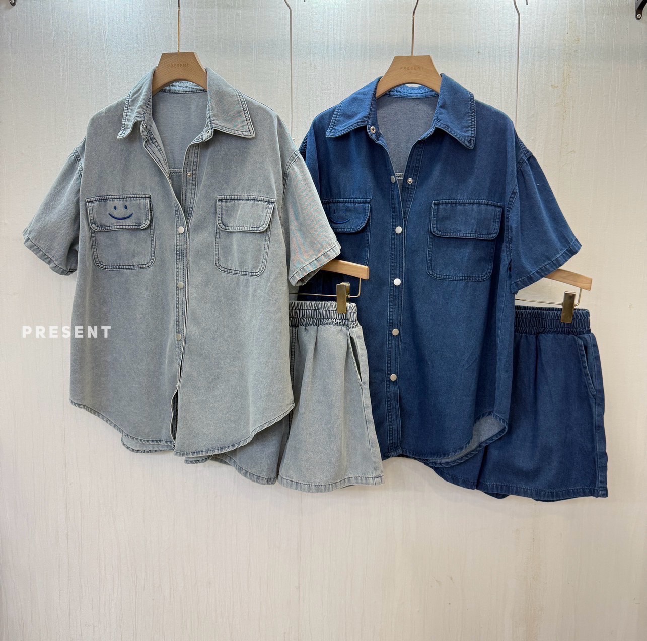 A37 Denim soft SET