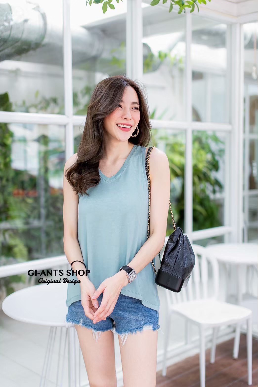 A120 Non-sleeve Rayon Top