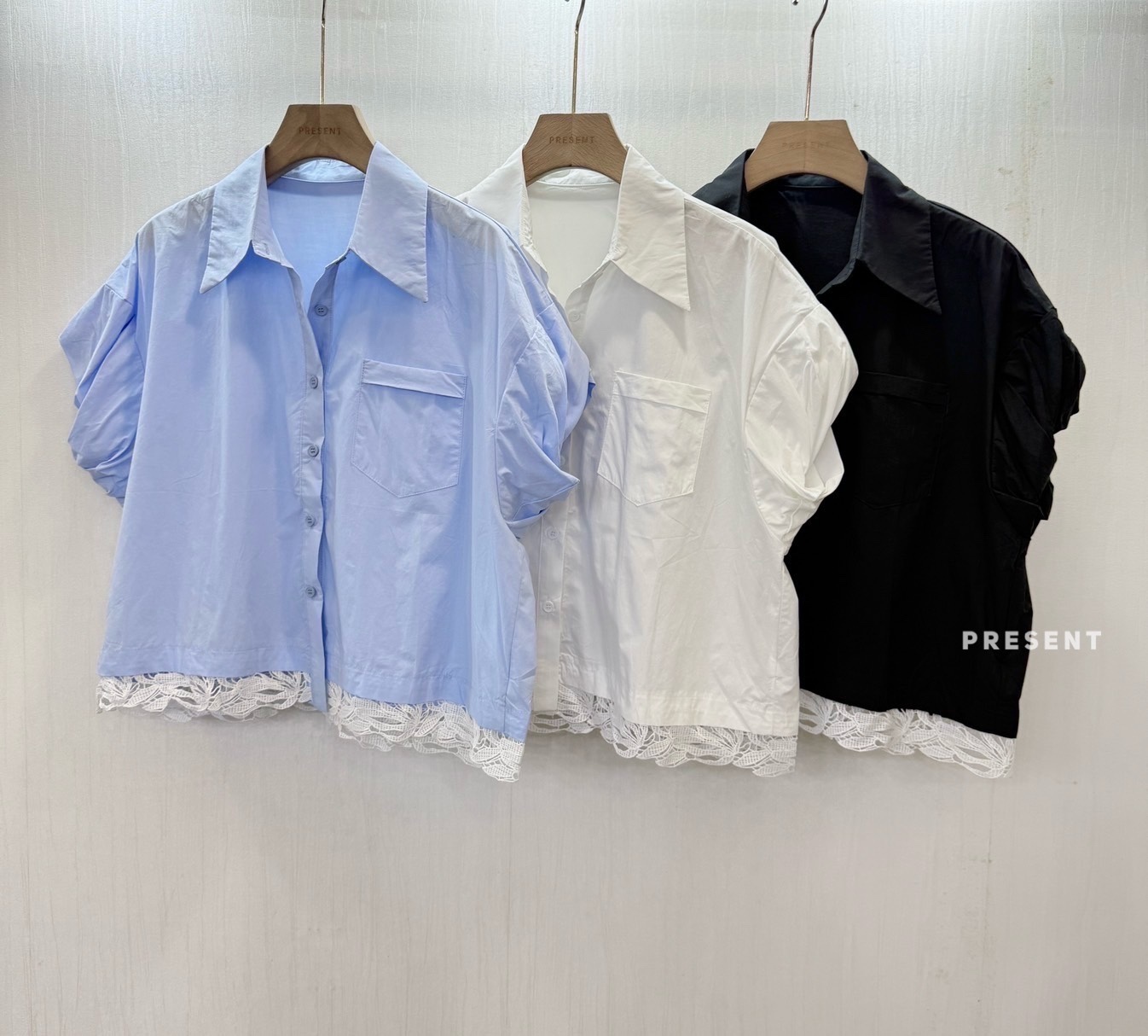 A35 ✨ Beautiful Collared Shirt – Elegant Design ✨