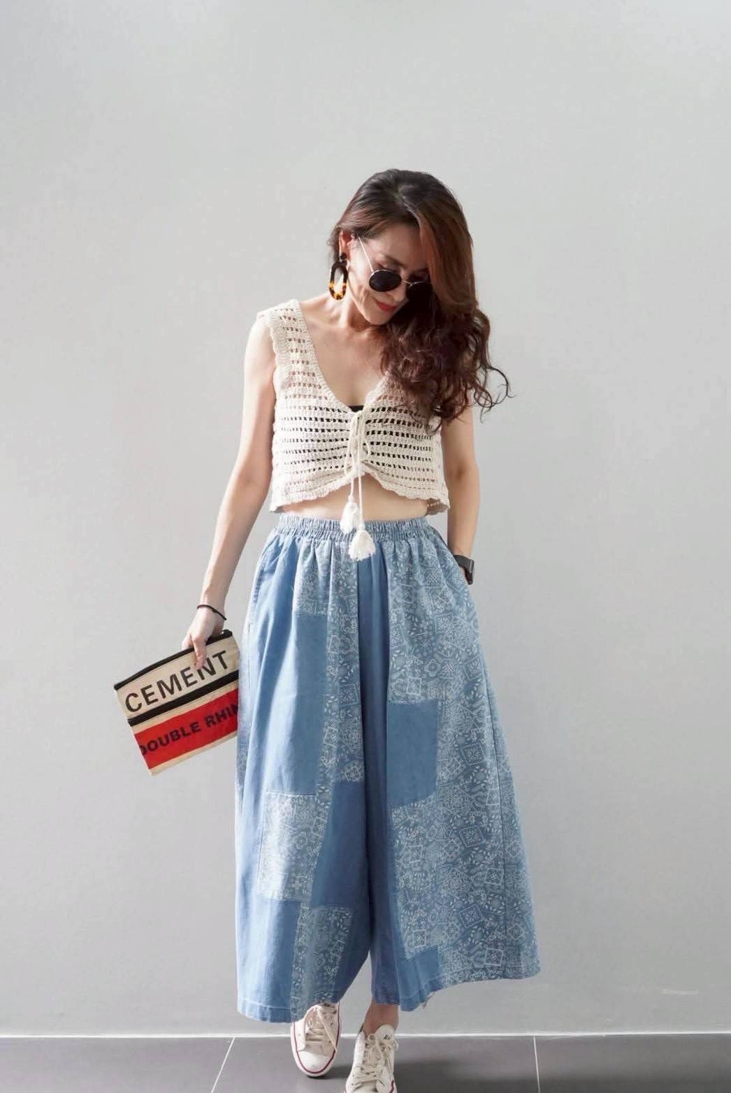 A60 Bohemian Culottes 