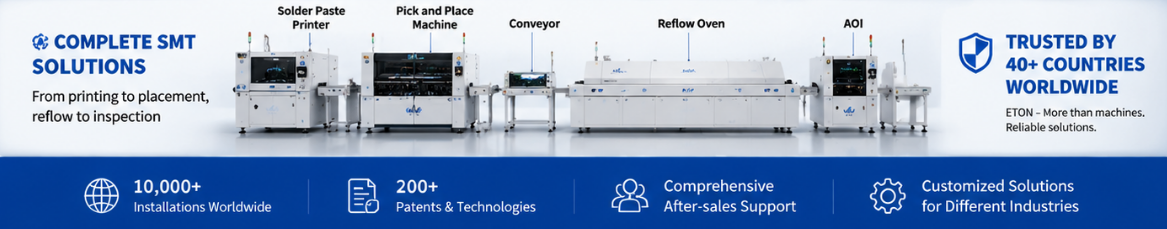 Beyond Placement: How ETON SMT Solutions Power Multiple Industries-Shenzhen Eton Automation Equipment Co., LTD. 