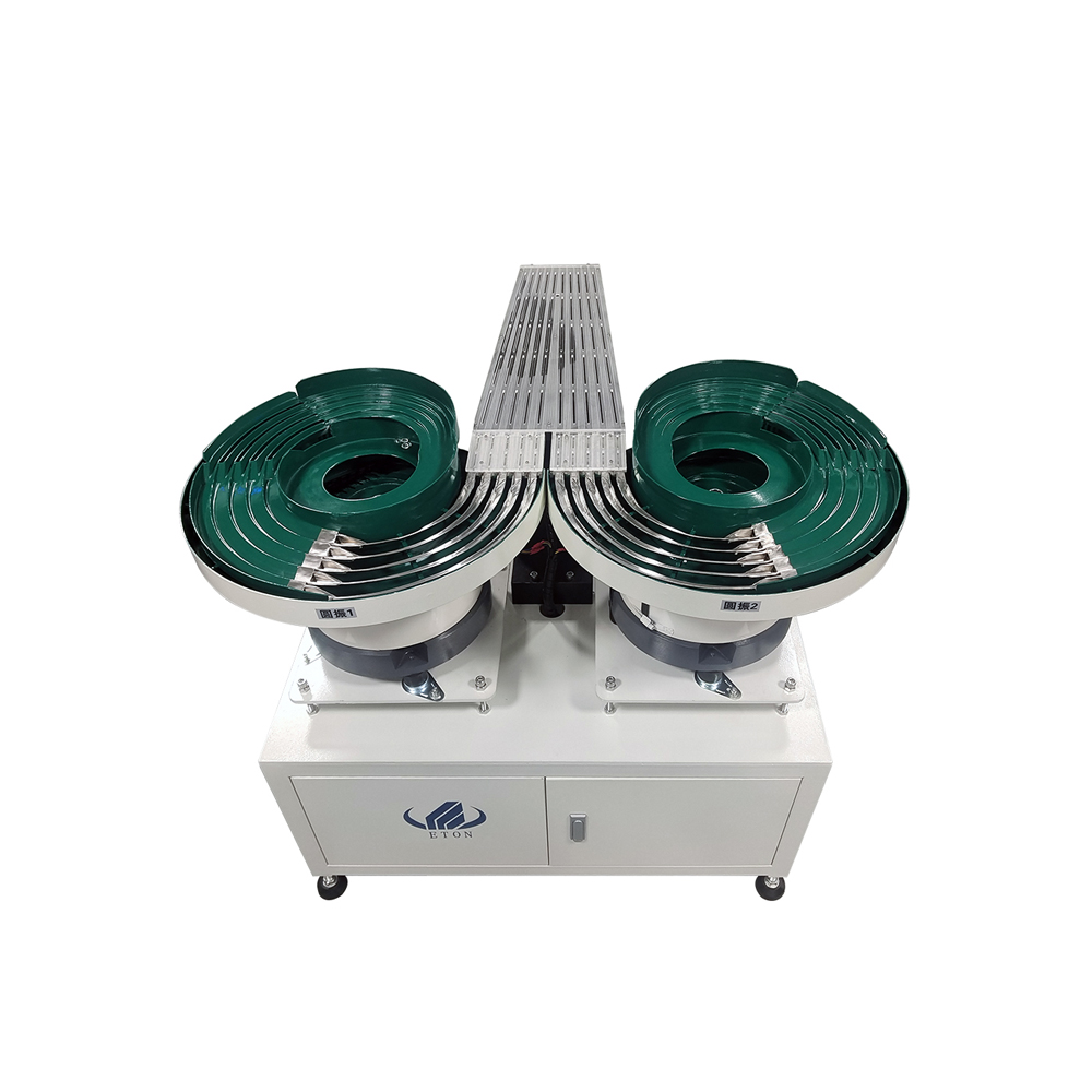 Vibration Feeder for SMT Production Dual track Feeder for Non-Tape Components-Shenzhen Eton Automation Equipment Co., LTD. 