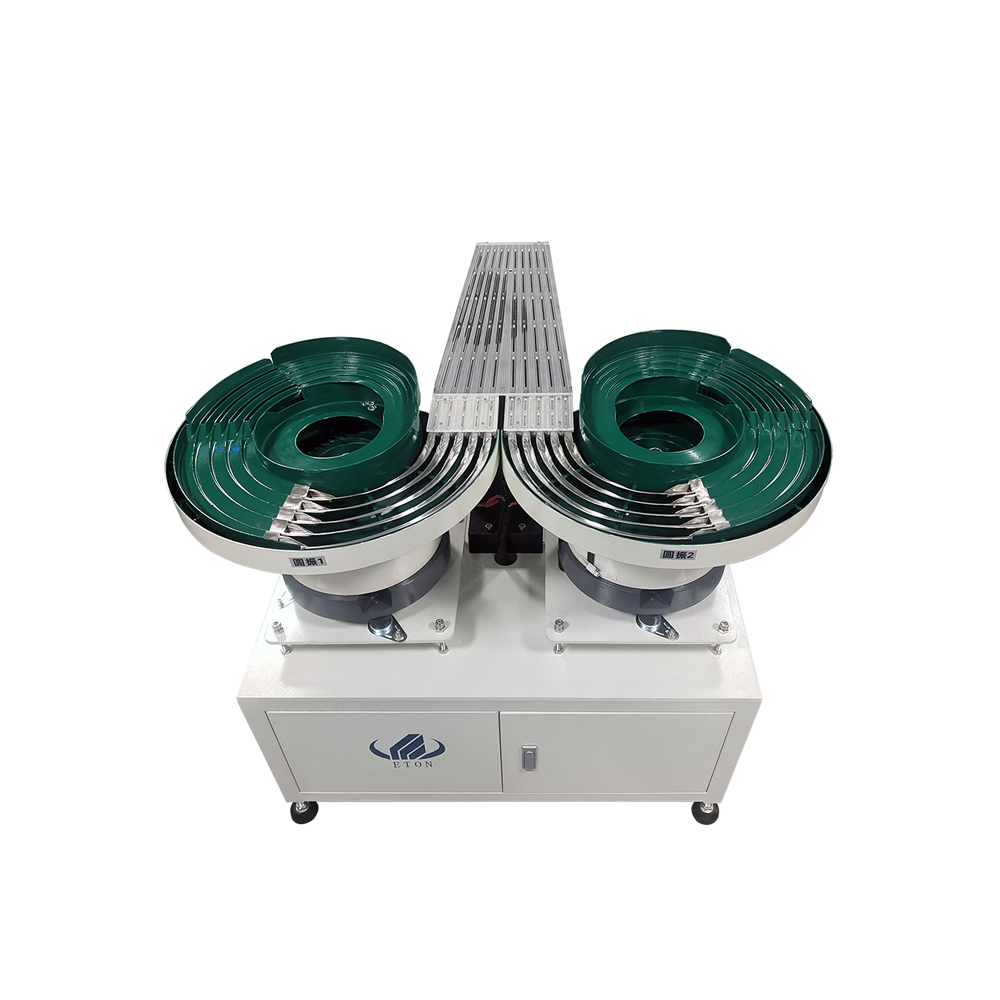 Vibration Feeder for SMT Production Dual track Feeder for Non-Tape Components-Shenzhen Eton Automation Equipment Co., LTD. 
