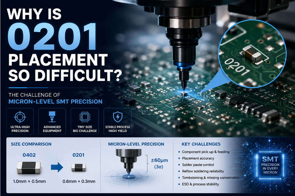 0201 Component Placement Challenges: From Miniaturization to High-Precision SMT Manufacturing-Shenzhen Eton Automation Equipment Co., LTD. 
