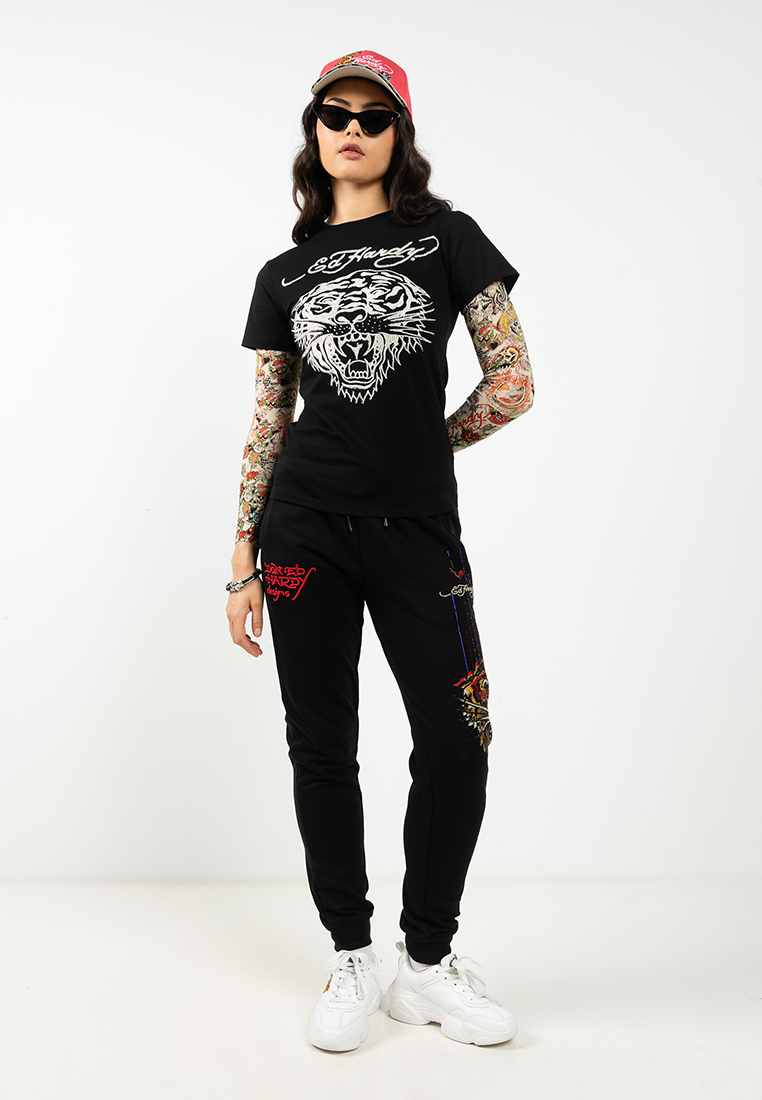 Crystal Classic Tiger Regular Tee- Ladies