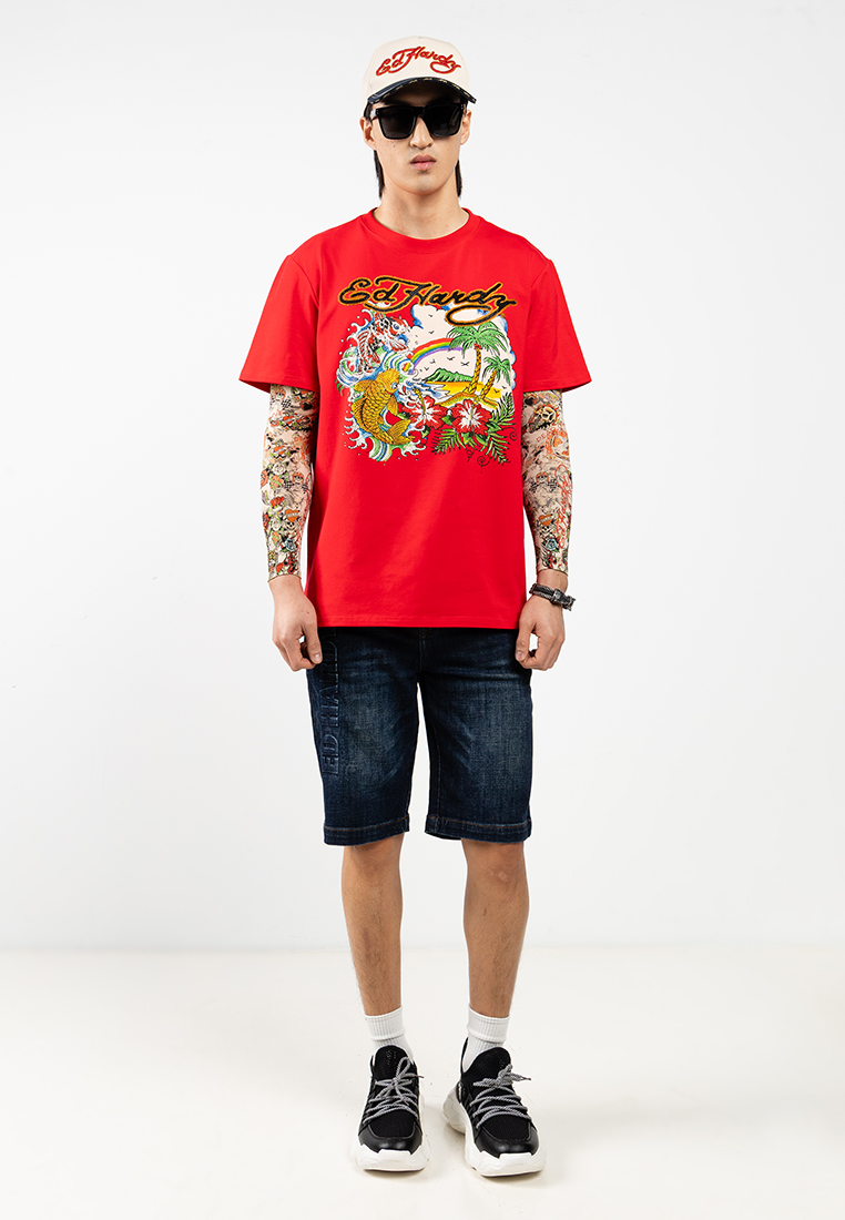 Paradise Koi Regular Tee - Men