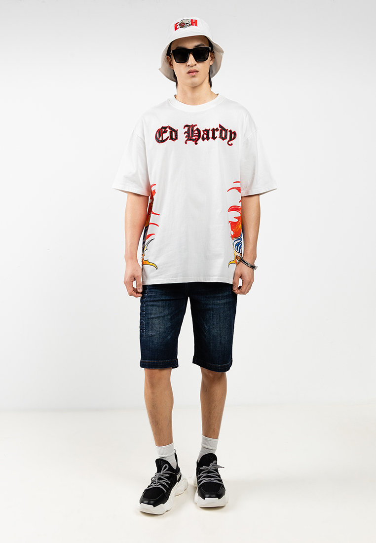 Blazing House Oversized Tee