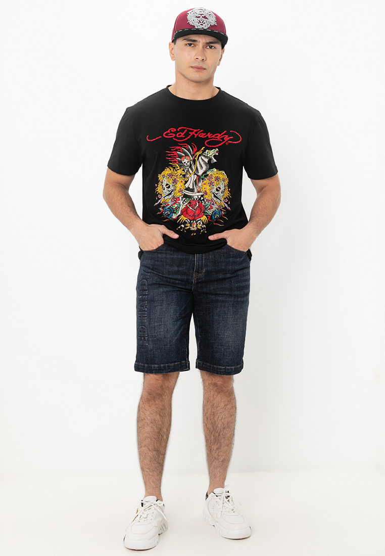 Sakura Skulls Regular Tee - Men