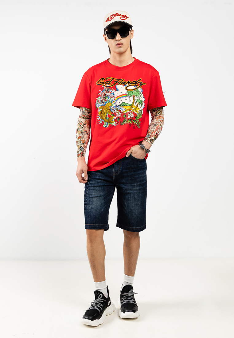 Paradise Koi Regular Tee - Men