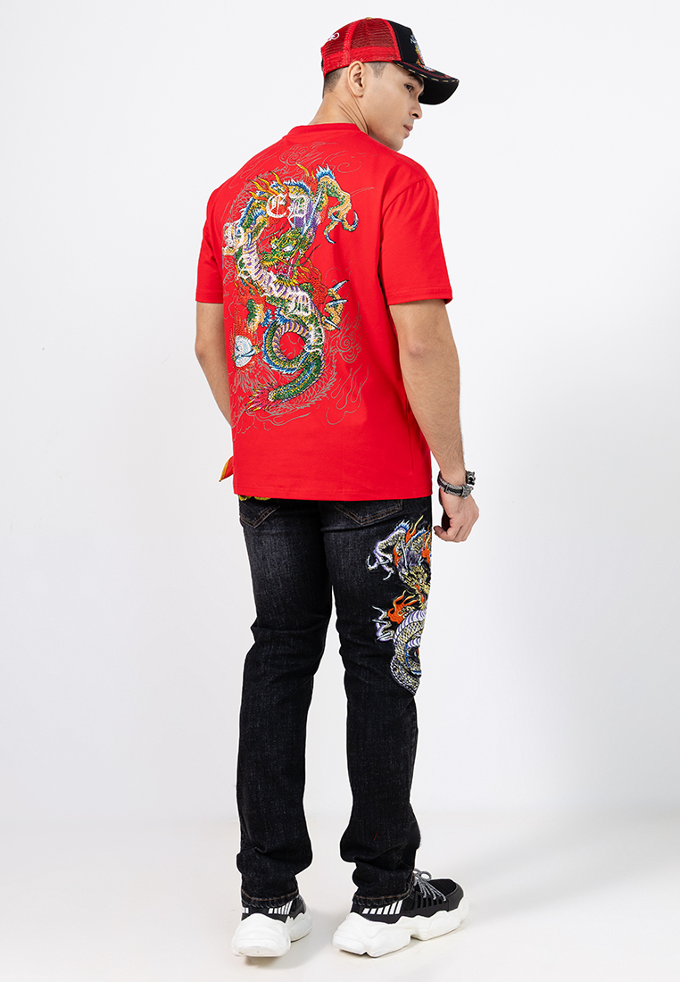 Classic Flying Dragon Loose Fit Tee