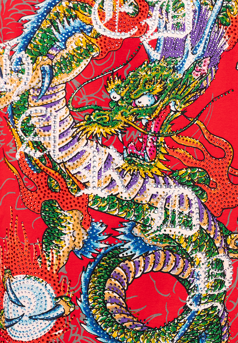 Classic Flying Dragon Loose Fit Tee