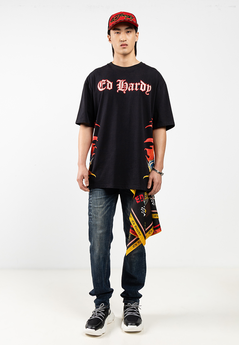 Blazing House Oversized Tee